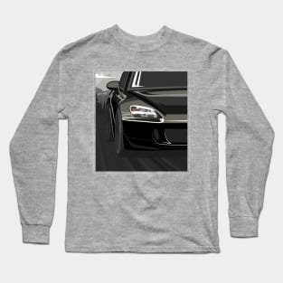 Honda S2000 AP2 Rolling - Berlina Black Long Sleeve T-Shirt